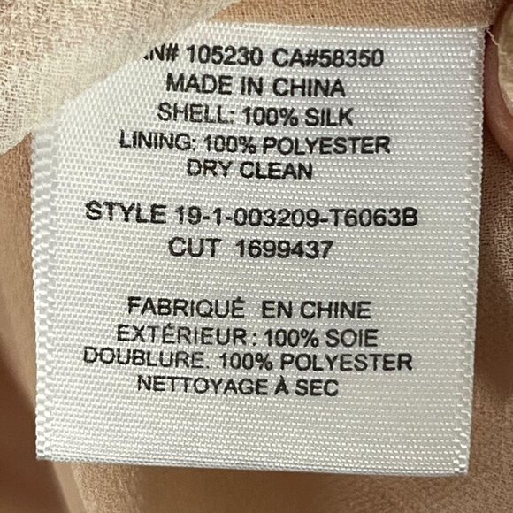 Joie Turtleneck‎ Camouflage Camo Sleeveless Blouse Silk Pink Size Medium - Picture 10 of 10